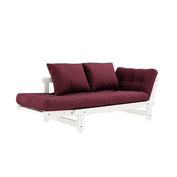 Canapea variabilă Karup Design Beat White/Bordeaux-image-4