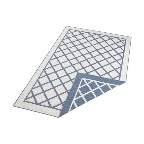 Covor adecvat pentru exterior NORTHRUGS Supreme, 150 x 80 cm, albastru-crem-image-3