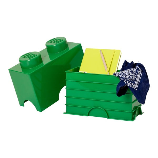 Cutie depozitare LEGO®, verde-image-2