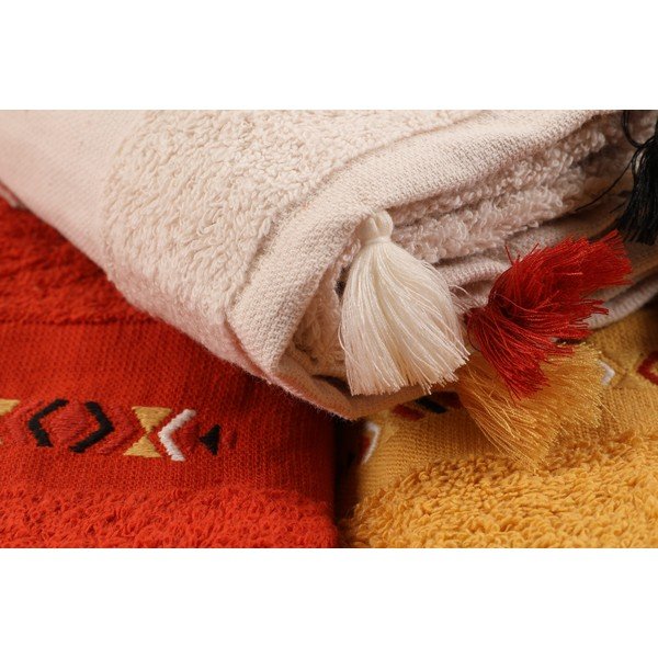 Prosoape 3 buc. din bumbac din frotir 50x90 cm Asorti – Foutastic-image-1