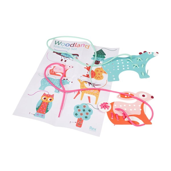 Set creativ Stitching set Woodland – Rex London-image-4
