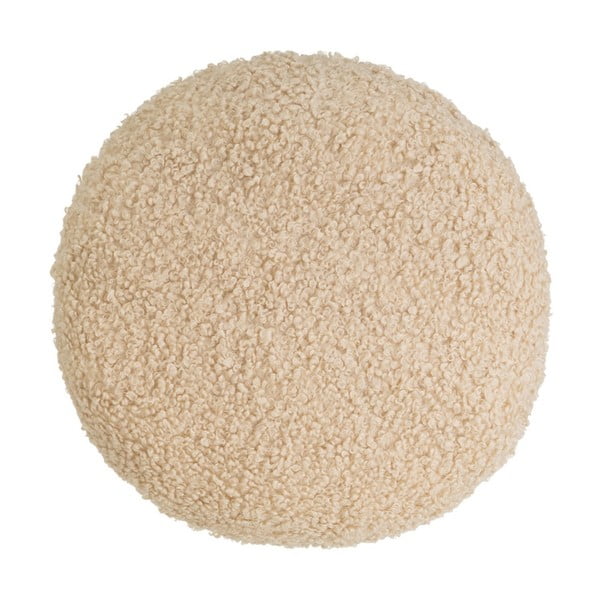 Pernă decorativă din sherpa ø 40 cm Sherpa – Casa Selección