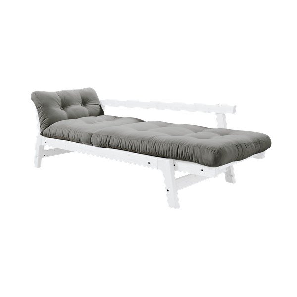 Canapea variabilă Karup Design Step White/Grey-image-3