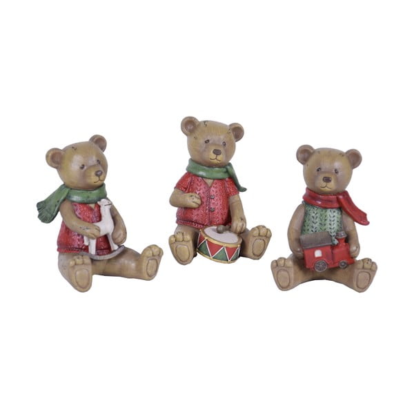 Set 3 decorațiuni pentru Crăciun Ego Dekor Bears
