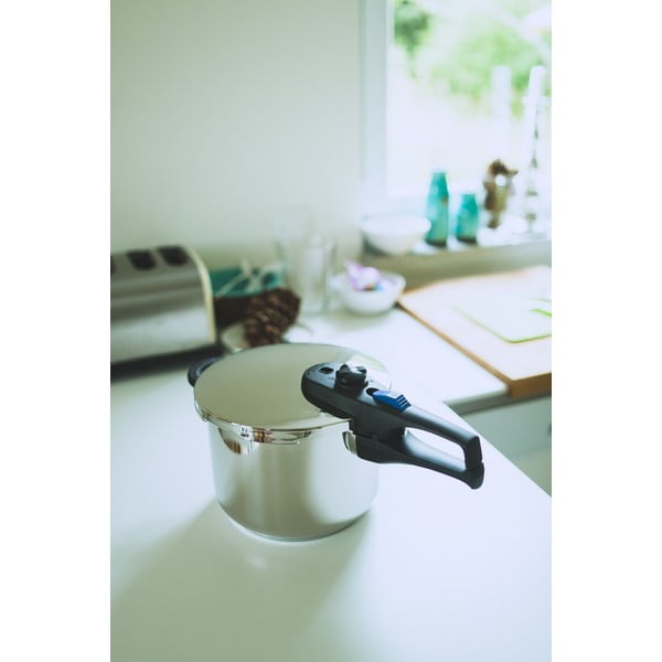 Oală sub presiune din oțel inoxidabil ELO Praktika Plus, 6 l-image-3