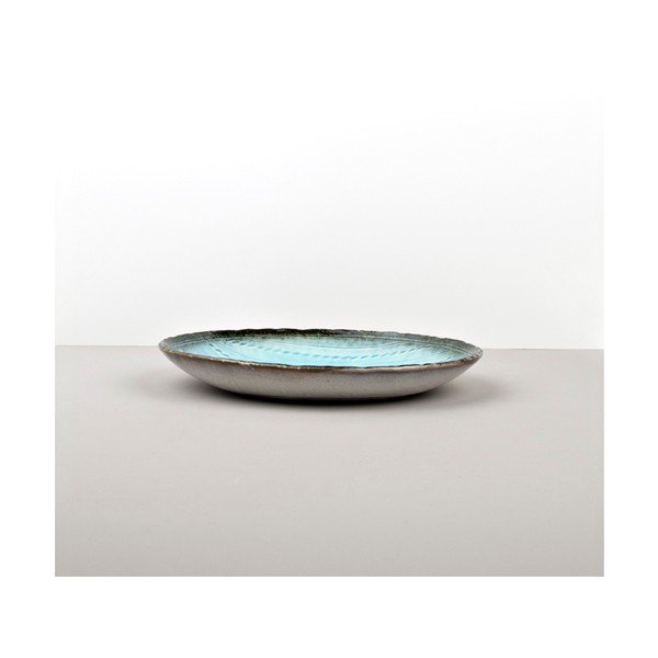 Farfurie ovală din ceramică MIJ Sky, 24 x 20 cm, albastru-image-2