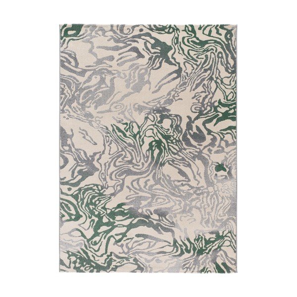 Covor verde/bej 133x190 cm Astra – Universal