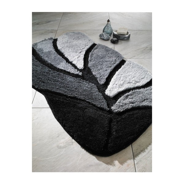 Covoraș de baie Confetti Bathmats Arsus, 70 x 120 cm, negru