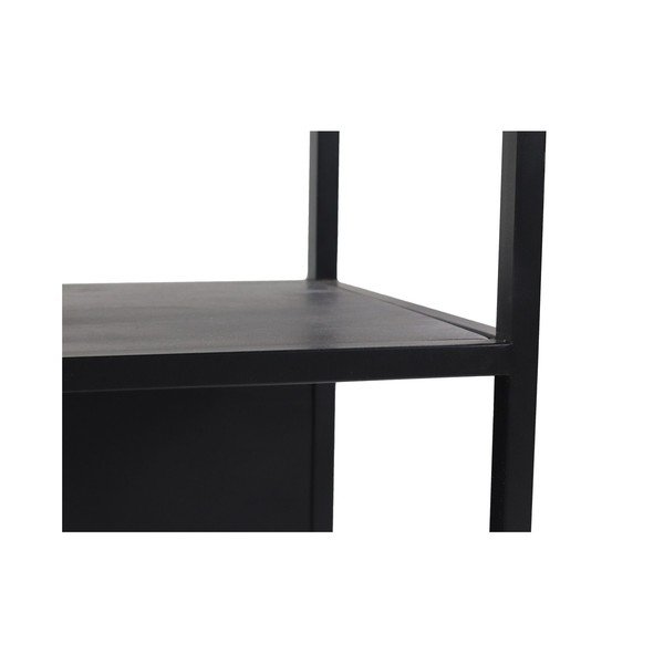 Etajeră neagră din lemn de mango 150x90 cm - HSM collection-image-3