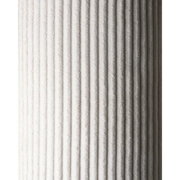 Pernă decorativă pentru copii crem cu tapițerie din catifea reiată Roll – Wigiwama-image-4