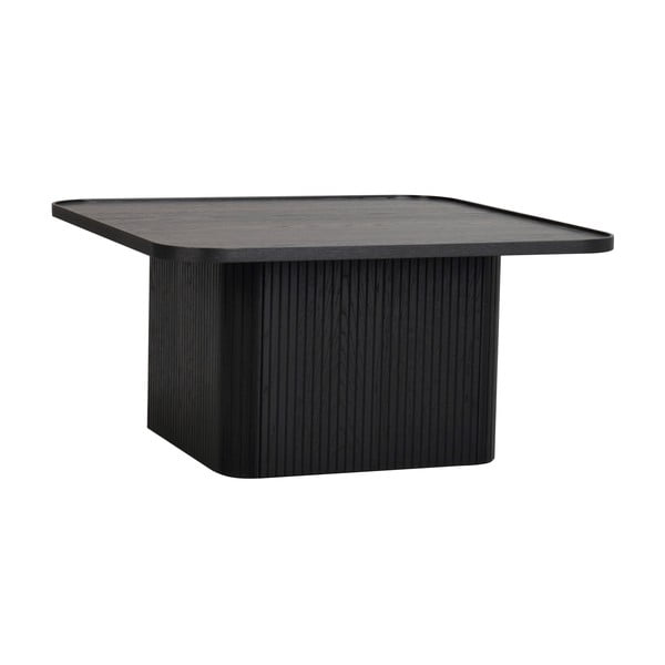 Măsuță de cafea din lemn de stejar Rowico Sullivan, 80 x 80 cm, negru-image-3