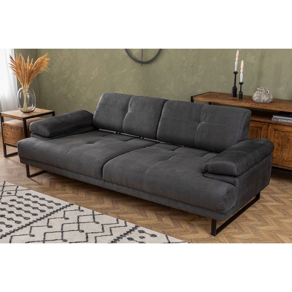 Canapea gri antracit 239 cm Mustang – Balcab Home-image-3