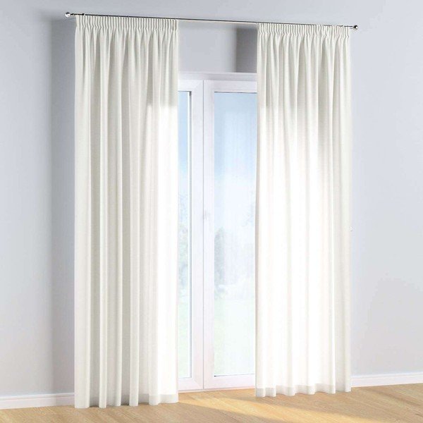 Draperie albă-bej 260x130 cm Cotton Story - Yellow Tipi-image-3