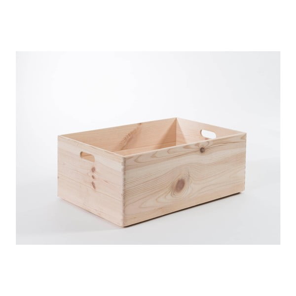 Cutie depozitare din lemn Compactor Custom, 60 x 40 x 23 cm