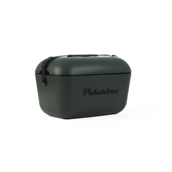 Cutie termoizolantă verde-închis 12 l Classic Black – Polarbox