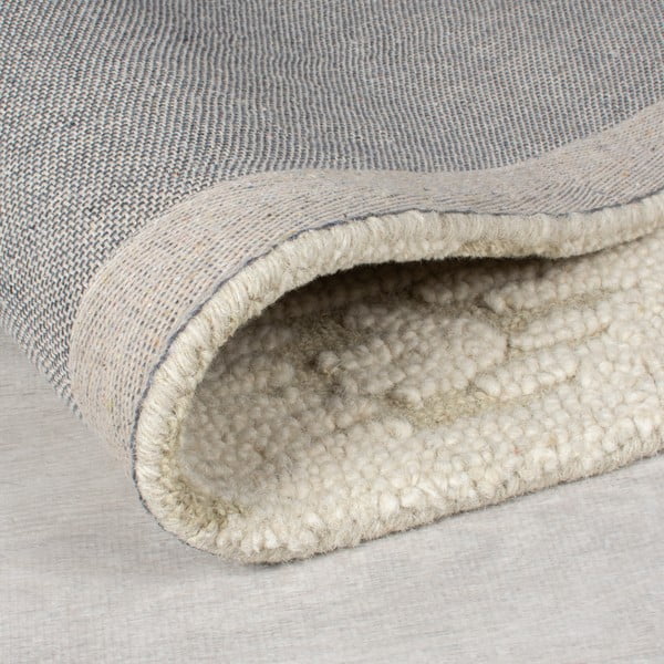 Covor bej țesut manual din lână 200x290 cm Dion Ikat – Flair Rugs-image-3