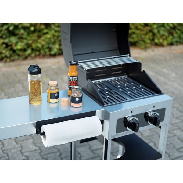 Suport magnetic pentru role de bucătărie Wenko Black Outdoor Kitchen Ima, negru-image-1