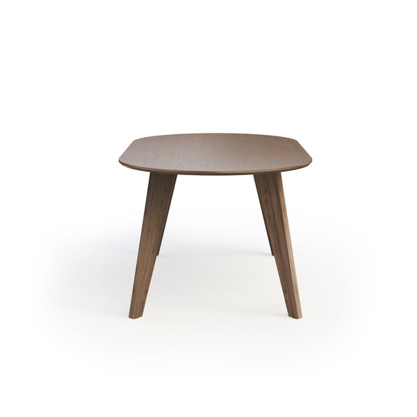 Masă de dining  cu blat cu aspect de lemn de nuc 100x180 cm Lago – TemaHome-image-4