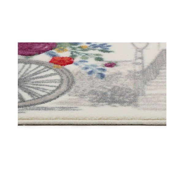 Set 2 covorașe de baie Confetti Bathmats Rosa Basket Grey-image-2