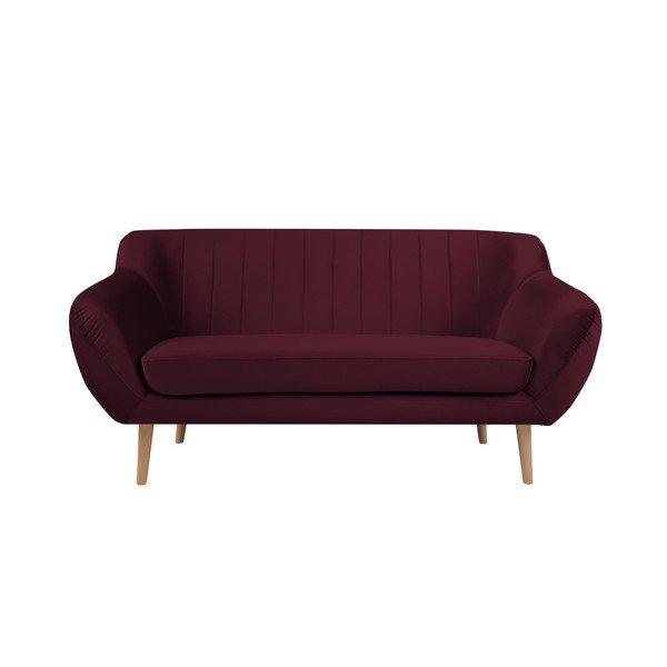 Canapea cu 2 locuri Mazzini Sofas BENITO, roșu