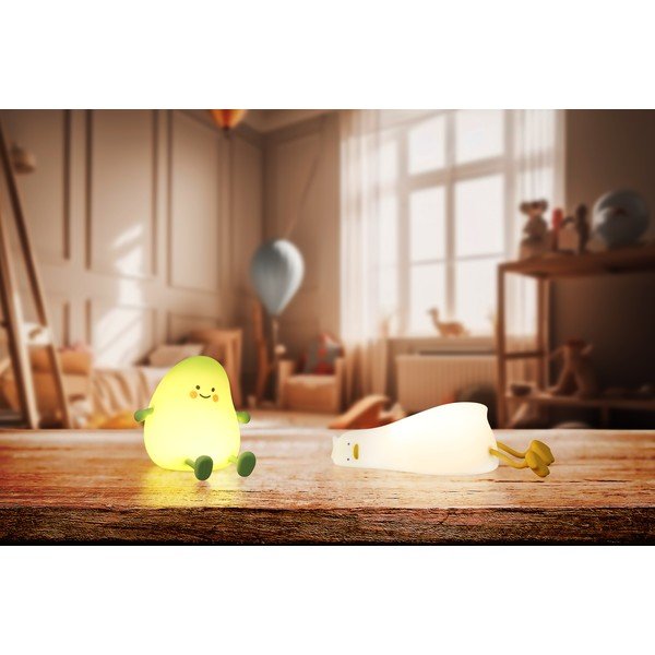 Lampă de veghe pentru copii albă Lesley – Fischer & Honsel-image-1