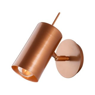 Aplică de perete Squid Lighting Geo, înălțime 16 cm, arămiu