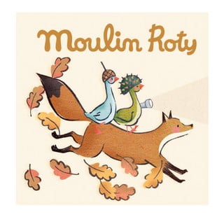 Discuri de proiecție cu povești Moulin Roty „Gâsca Olga”