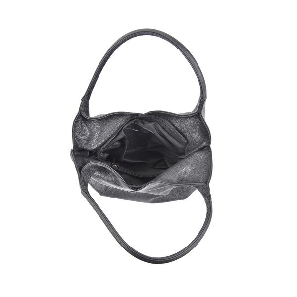 Poșetă din piele Roberta M Alcee, negru-image-3