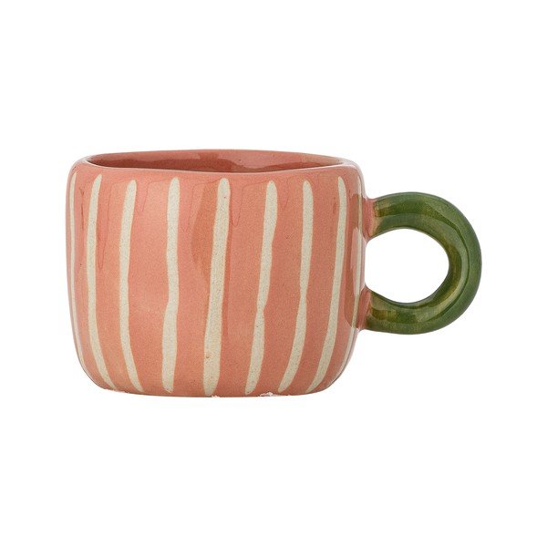 Cană pentru copii roz din ceramică 110 ml Nini – Bloomingville