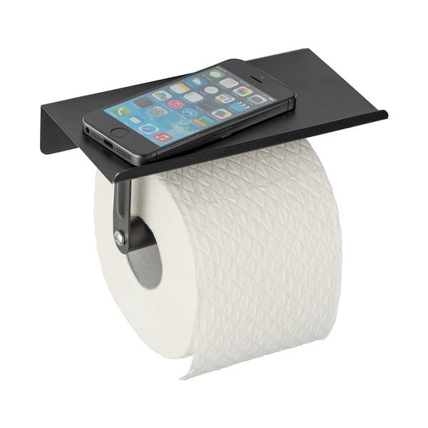 Suport pentru hârtie igienică de montat pe perete din oțel Walli – Allstar-image-1