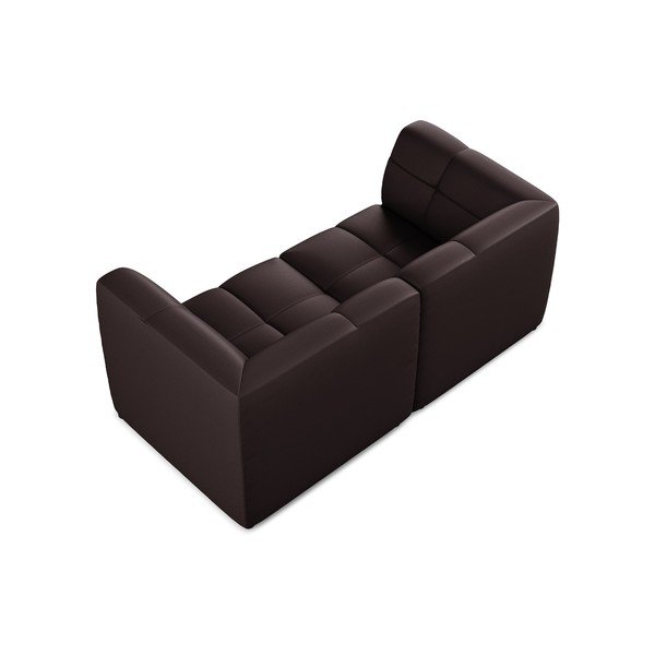 Canapea violetă cu tapițerie din imitație de piele 180 cm Aloha – Makamii-image-4