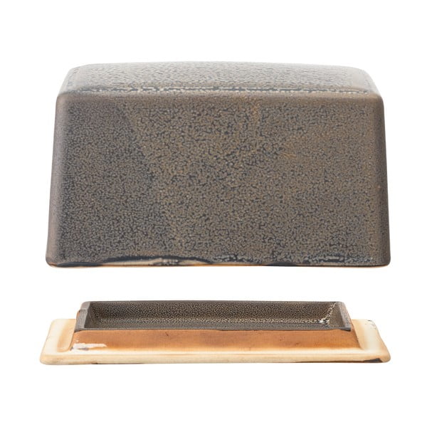 Untieră din gresie ceramică Bloomingville Kendra, gri-natural-image-1