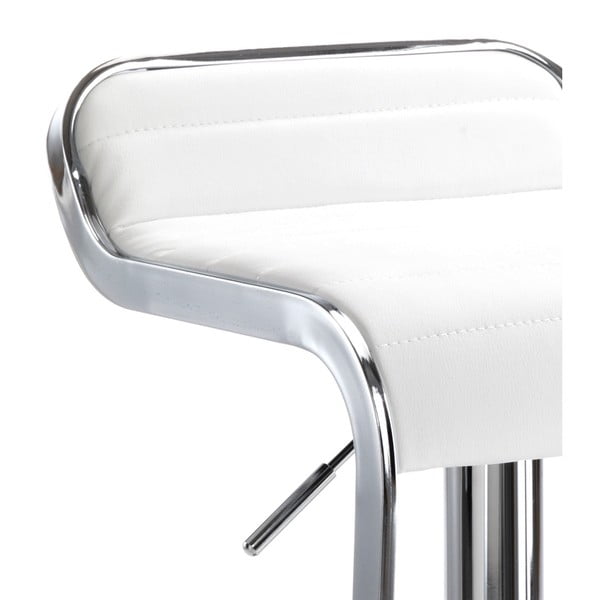 Scaun de bar alb/argintiu 67 cm Snappy – Tomasucci-image-3