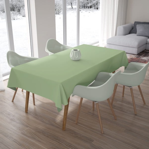 Față de masă, 140 x 180 cm, verde deschis