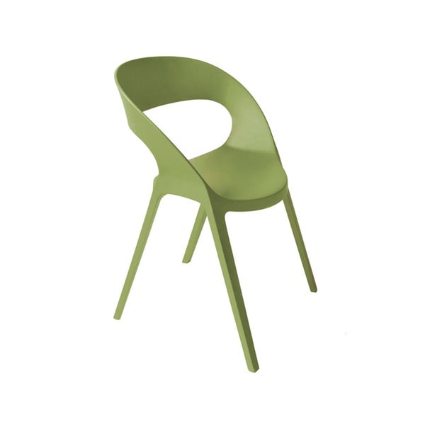 Set 2 scaune de grădină Resol Carla, verde măsliniu