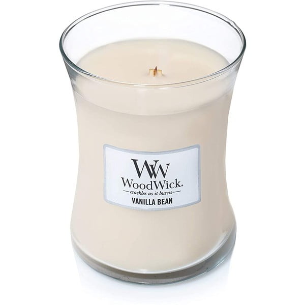 Lumânare parfumată WoodWick Triumph Vanilla, 55 ore