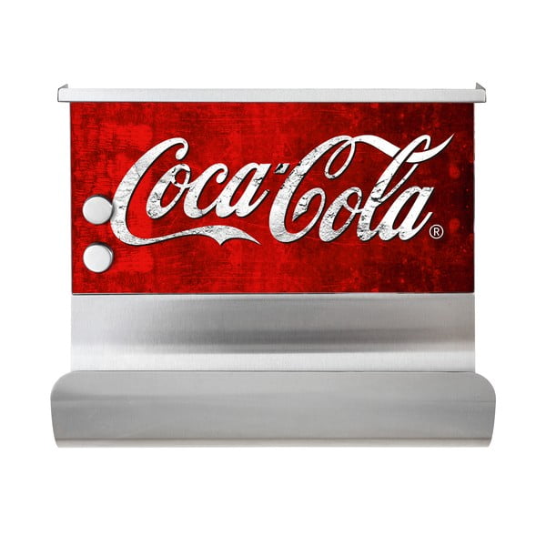Suport magnetic pentru prosoape de bucătărie cu raft Wenko Coca-Cola Classic-image-2