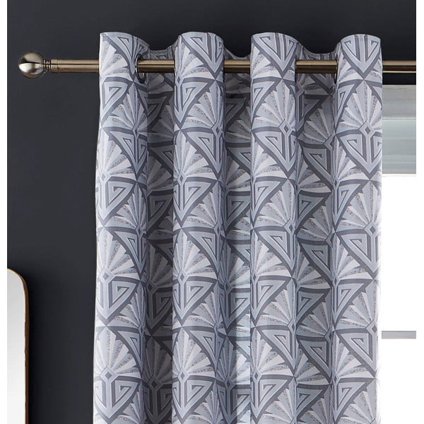 Draperie Catherine Lansfield Art Deco, 168 x 183 cm-image-2