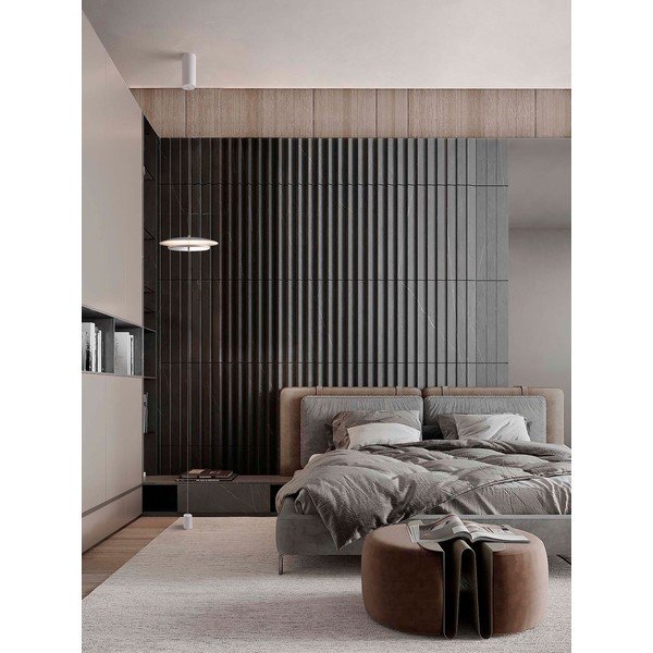 Lampadar alb mat LED cu intensitate reglabilă din aluminiu (înălțime 330 cm) Olos – Nova Luce-image-1
