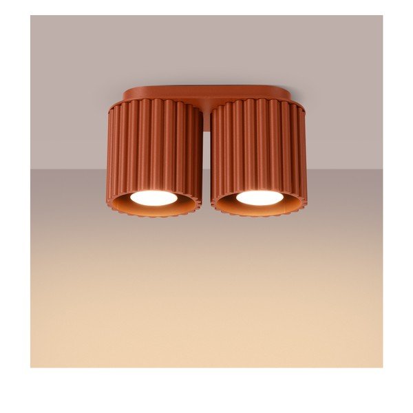 Spot teracotă din metal 10x21 cm Zora – Sollux-image-4