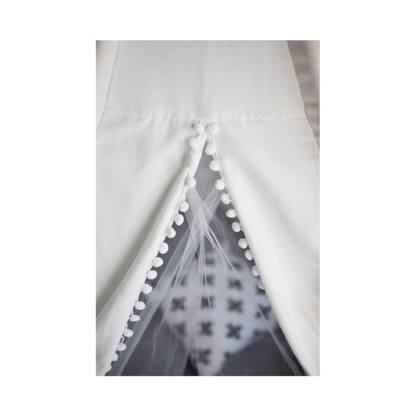 Cort teepee cu 5 bețe VIGVAM Design Pure-image-4