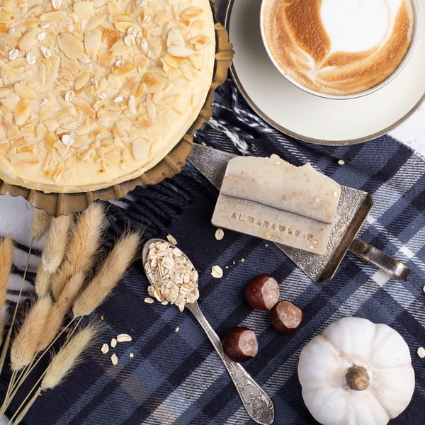 Săpun natural handmade Almara Soap Tort de Ovăz-image-1