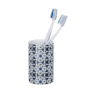 Suport din ceramică pentru periuțe Wenko Murcia, albastru