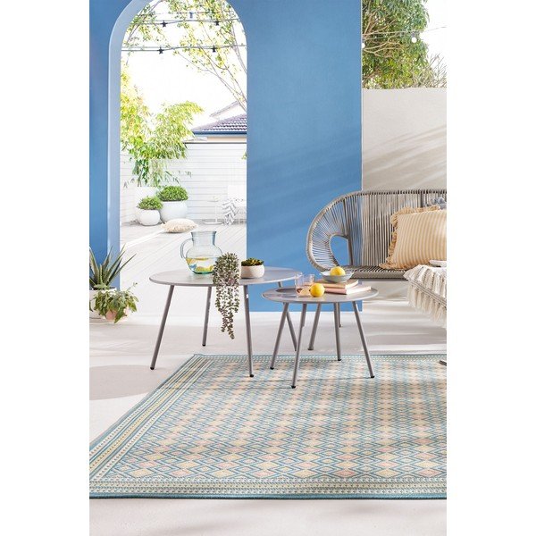 Covor de exterior verde deschis 160x230 cm Coast – Flair Rugs-image-1