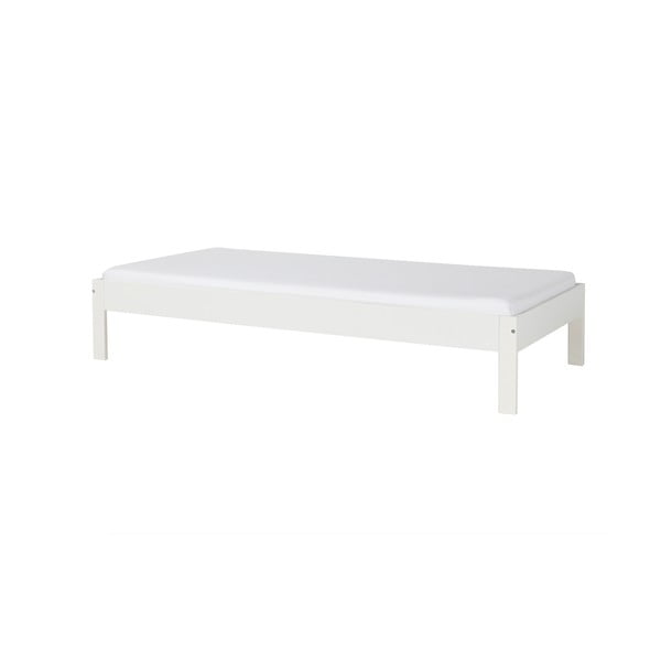 Cadru pentru pat Manis-h Huxie, 90 x 200 cm, alb