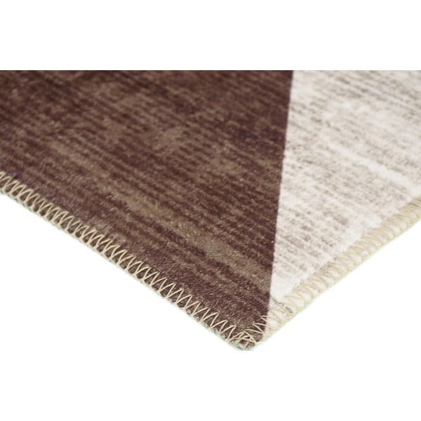 Covor maro/bej lavabil 80x50 cm - Vitaus-image-2