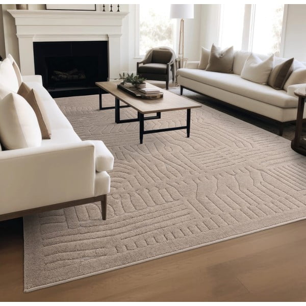 Covor bej 200x290 cm Valley – Asiatic Carpets-image-1