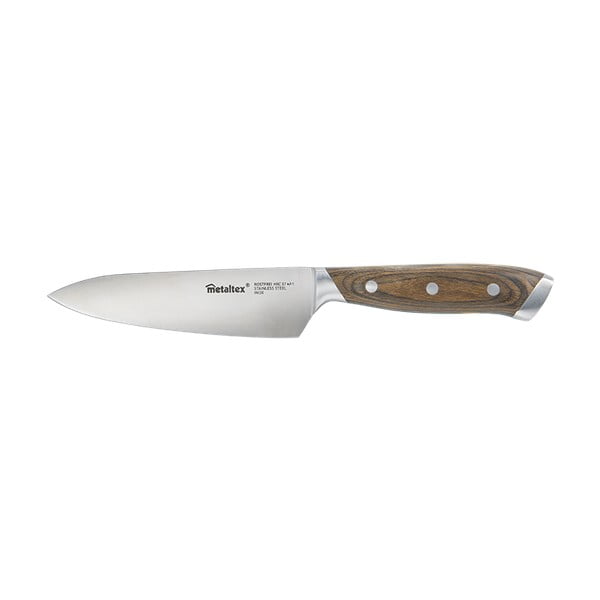 Cuțit din oțel inoxidabil tip cuțitul bucătarului Heritage – Metaltex