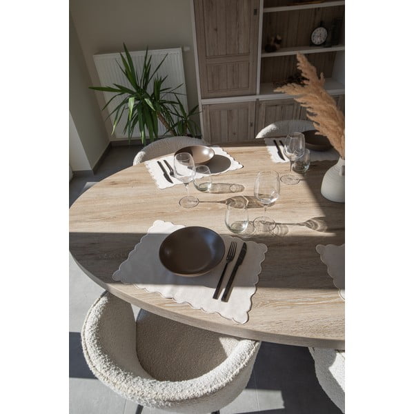 Suport pentru farfurii din amestec de in 30x43 cm Noura – Tiseco Home Studio-image-1