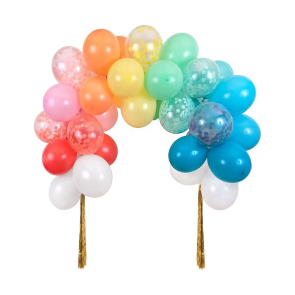 Accesorii pentru petreceri 40 buc. Rainbow Balloon Arch – Meri Meri